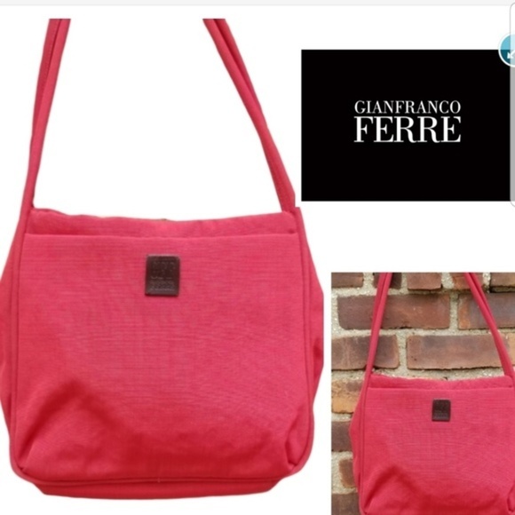 GFF‎ Gianfranco Ferre  Vintage microfiber bag - Picture 1 of 8